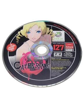 Xbox Magazine Demo Disc #127 Catherine Demo Collectible Xbox 360
